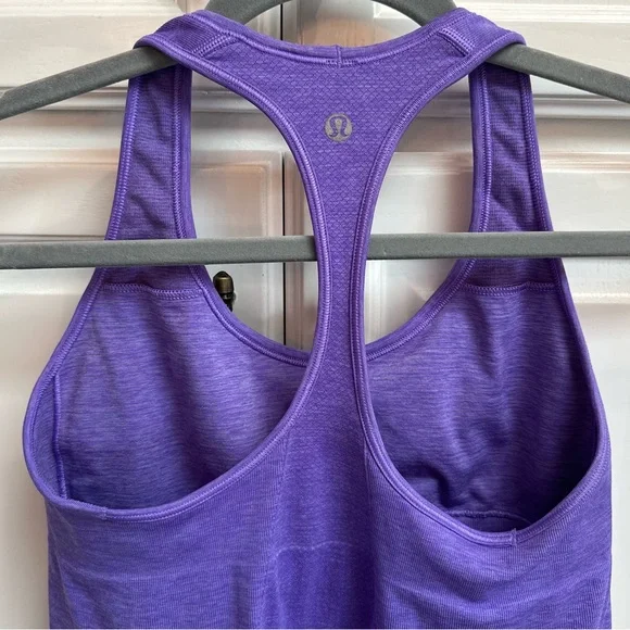 Lululemon Ebb & Flow Racerback Tank Top in Purple Size 8 - Picture 5 of 8